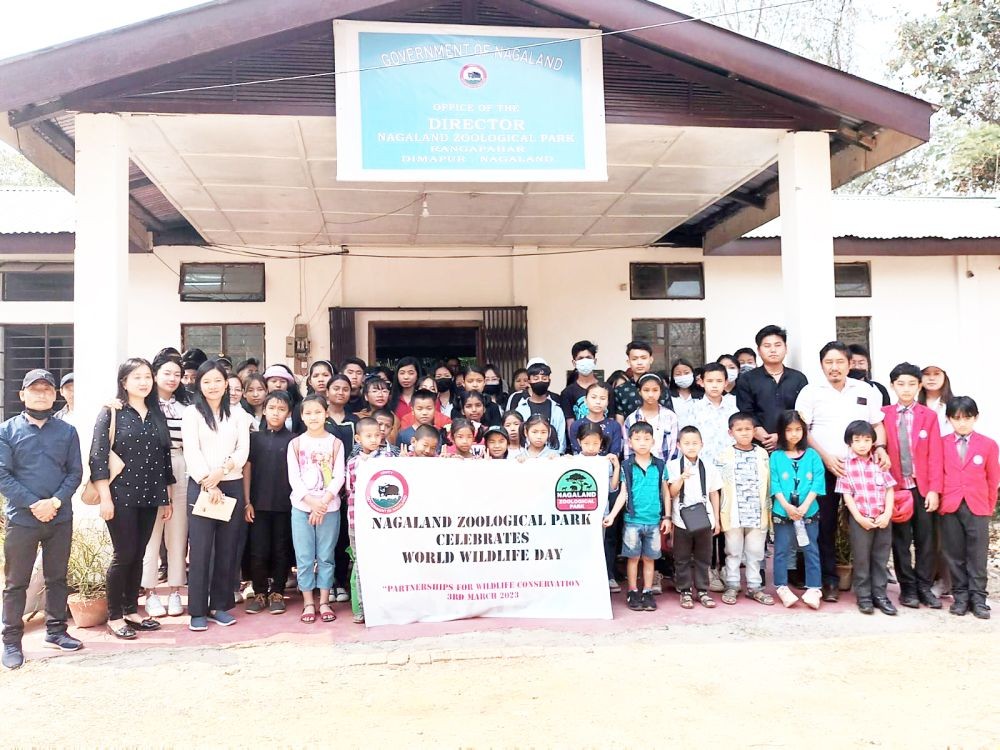 Participants of the Wildlife Day programme with NZP staff and officers on March 3.